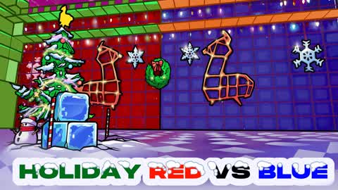 CHRISTMAS RED VS BLUE