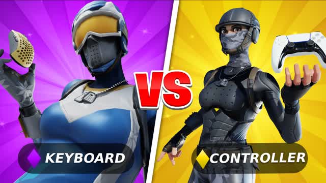 KEYBOARD VS CONTROLLER Realistics FFA