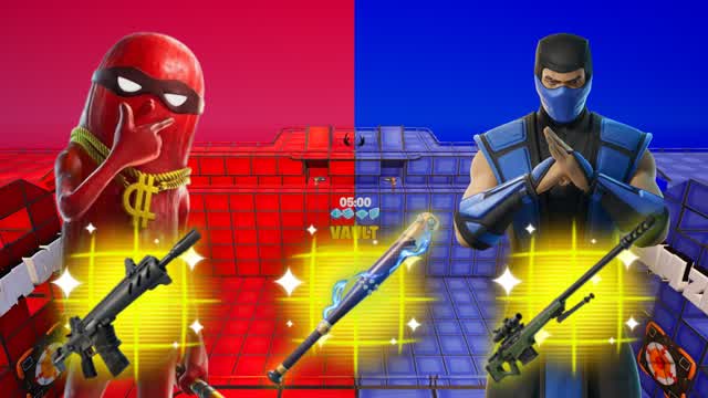 EPIC RED VS BLUE🔴🔵