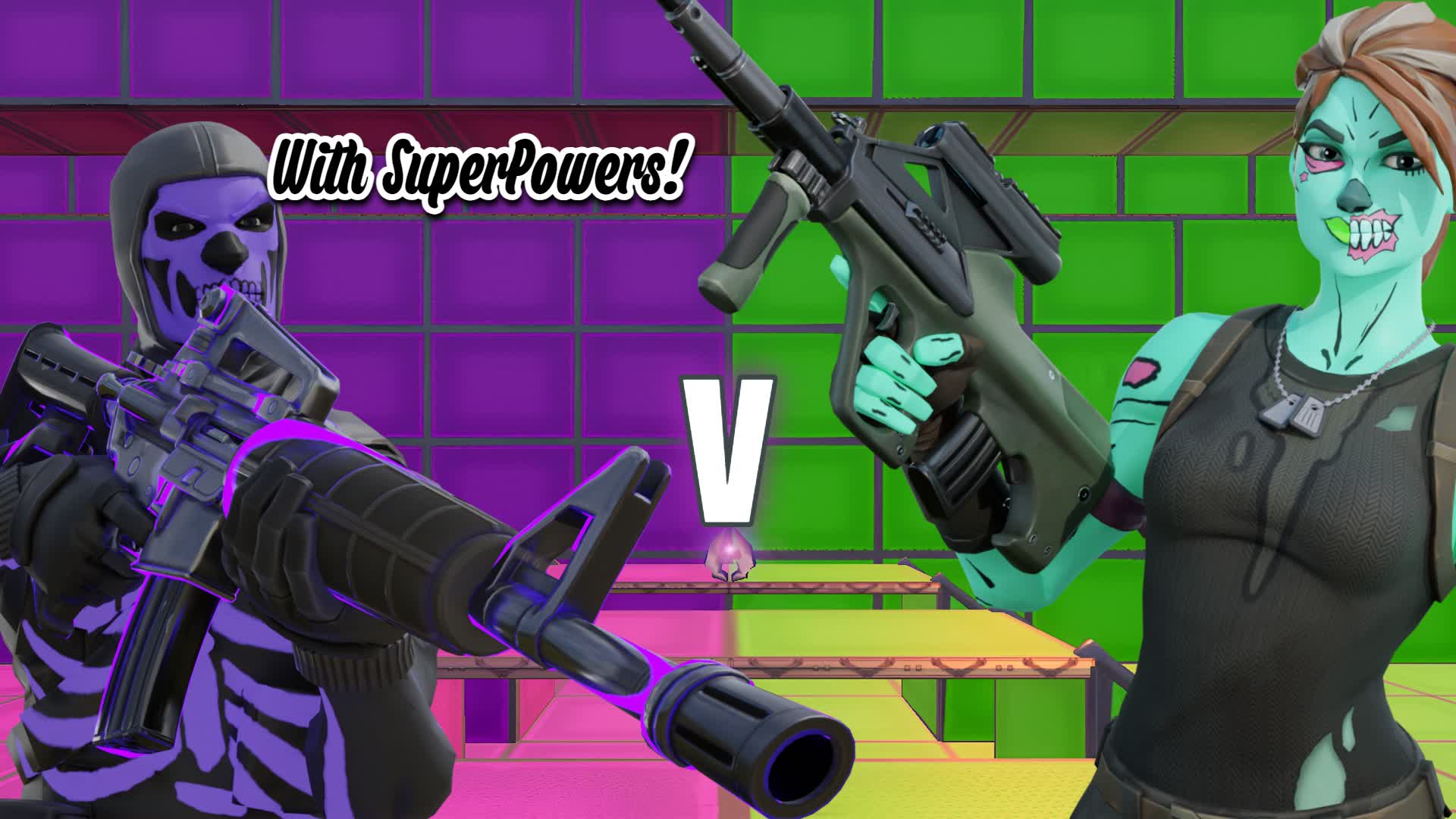 Green V Purple (SUPERPOWERS EDITION!)