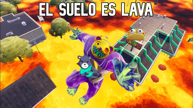 Floor is lava Greasy Grove
