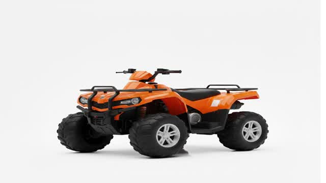 Um quadriciclo no meio do nada