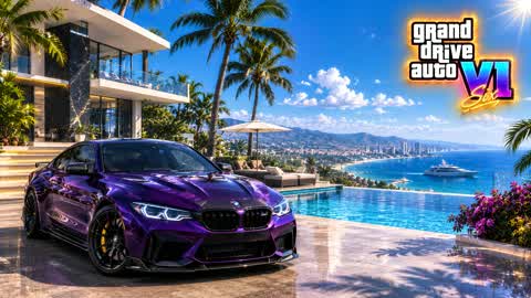 🌴 GDA VI 🌴 GRAND DRIVE CAR VIA DRIVING