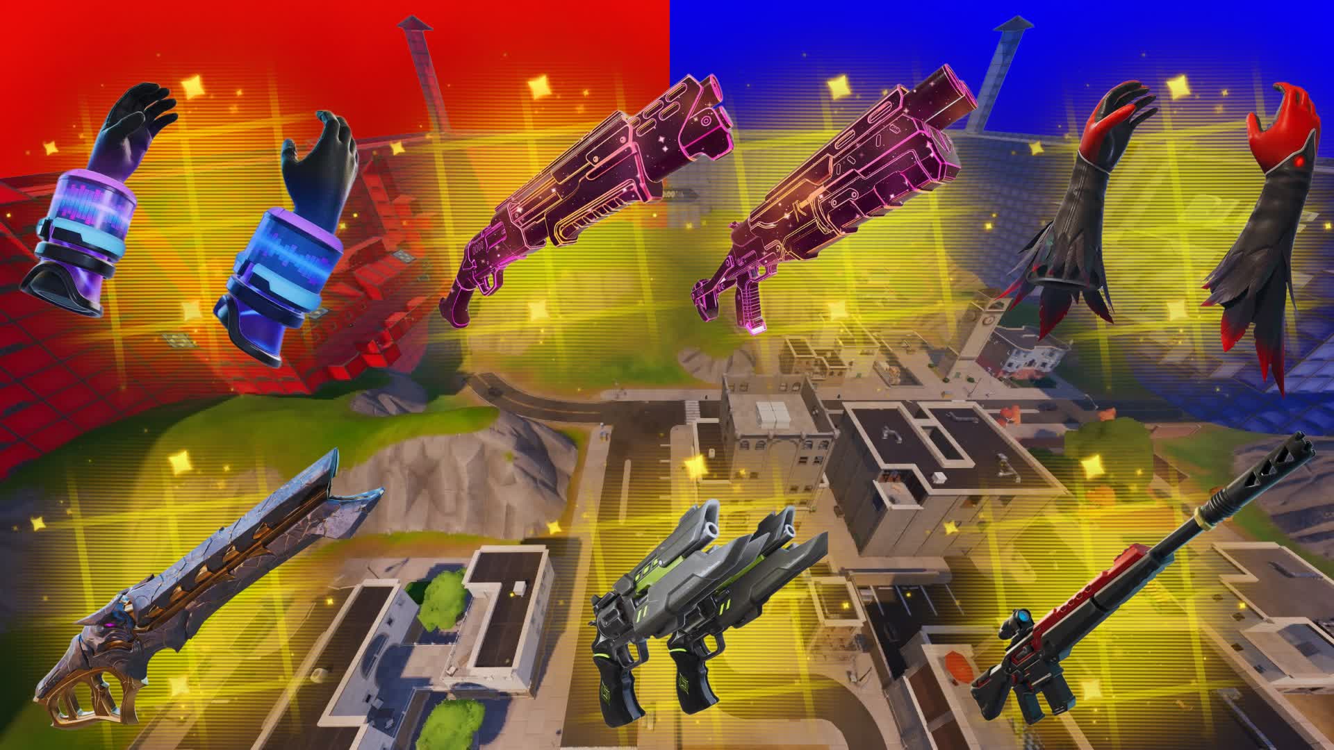 CRAZY TILTED TOWERS RED VS BLUE🔴🔵