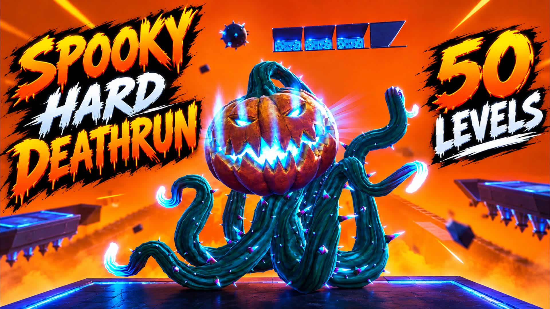 50 Level Spooky Deathrun (Hard)