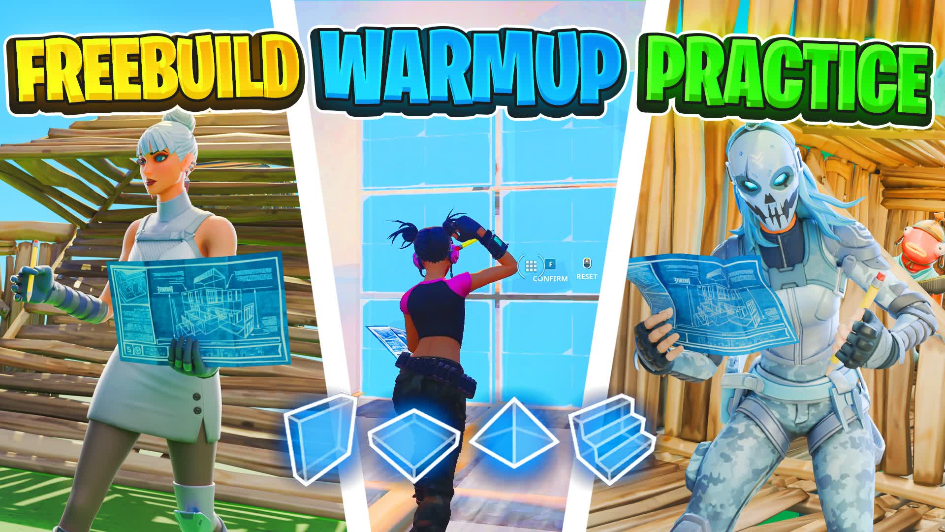 FREEBUILD MAP EDIT TRAINING 1V1V1 FFA