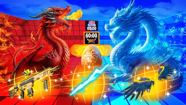 ULTIMATE DRAGONFIGHT RED VS BLUE🔴🔵