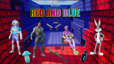 RED VS BLUE RED AND BLUE