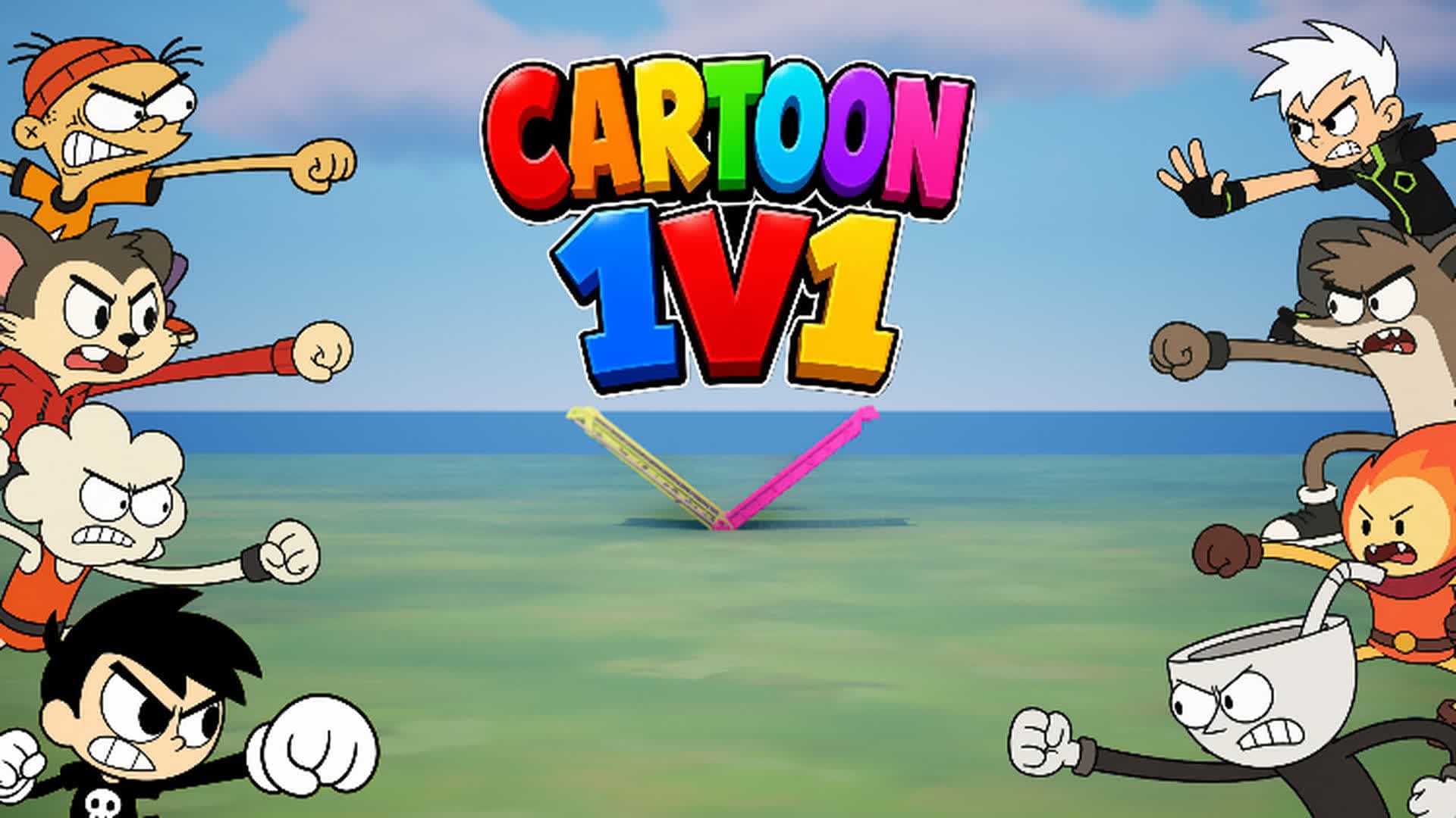 CARTOON 1V1 9102-4263-5327 by notdamon - Fortnite Creative Map Code ...