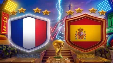 🥶FRANCE VS SPAIN🥵 FOOTBALL WORLD CUP