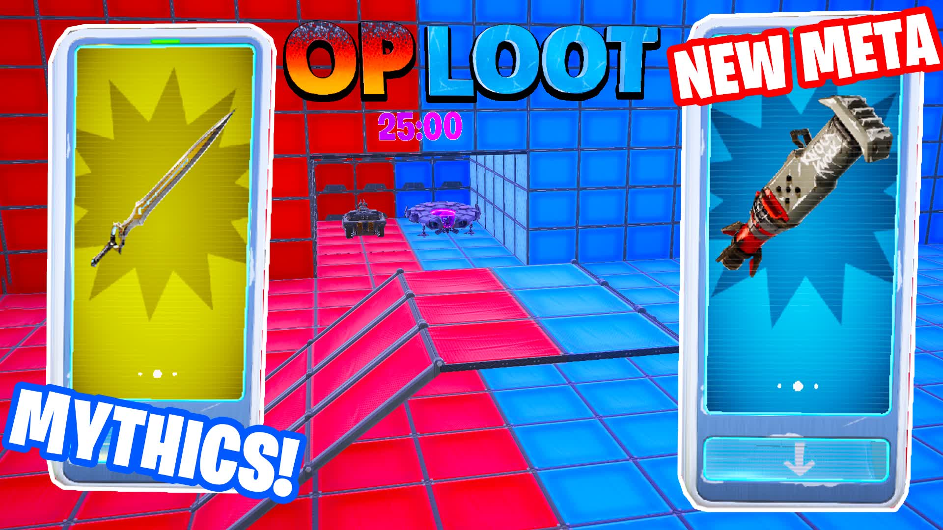 💯OP RED VS BLUE - ALL MYTHICS 💯 1159-1321-4107 by pandur - Fortnite ...