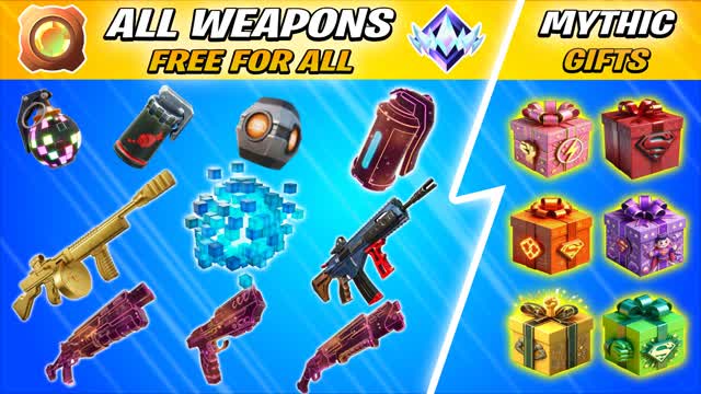 🎁 All Weapons & Mythic Gifts 🎁