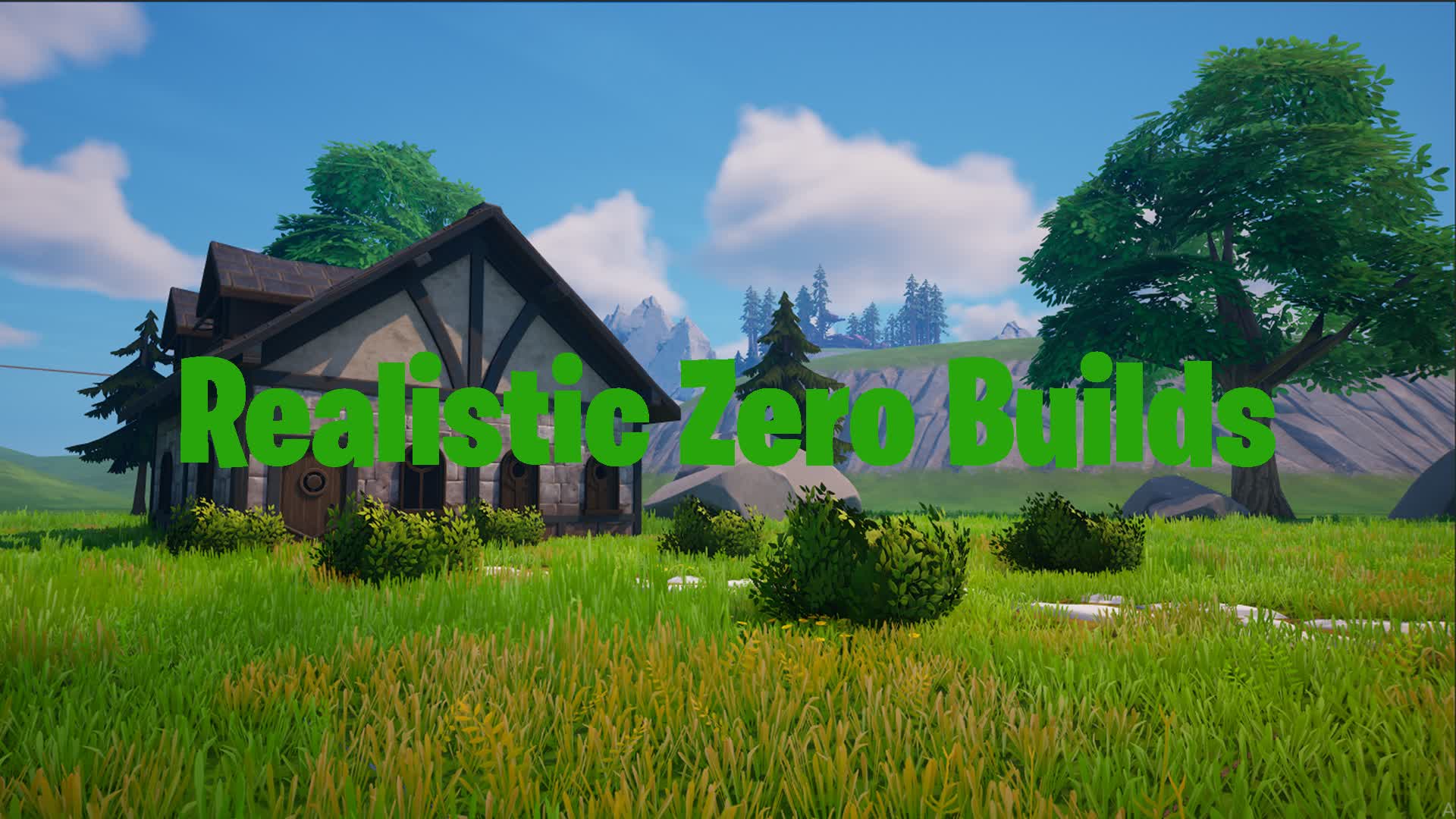 リアリスティック・ゼロビルド☃️