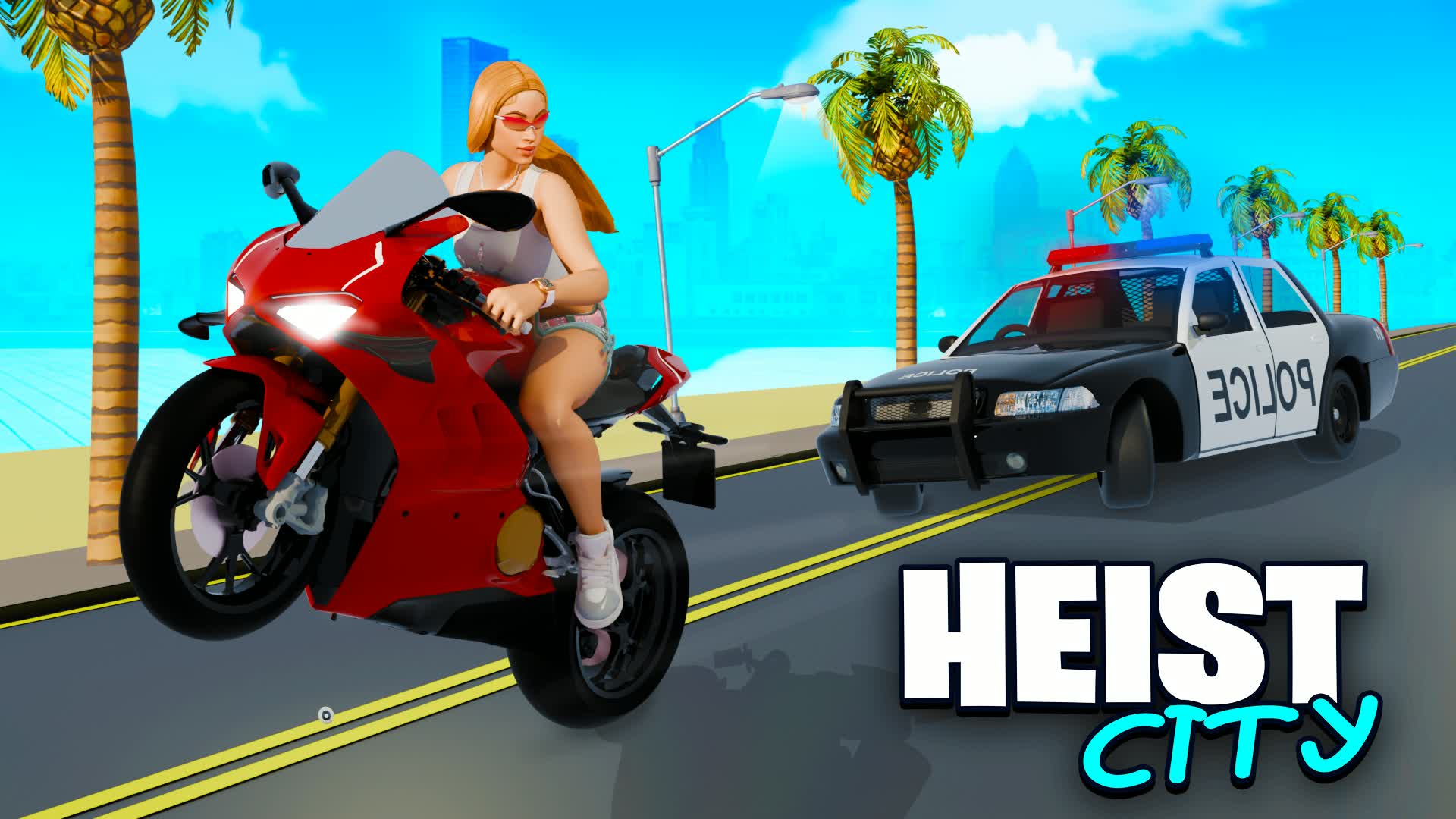 💰HEIST CITY 🚨DRIVE FFA RP🚔