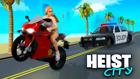 💰HEIST CITY 🚨DRIVE FFA RP🚔