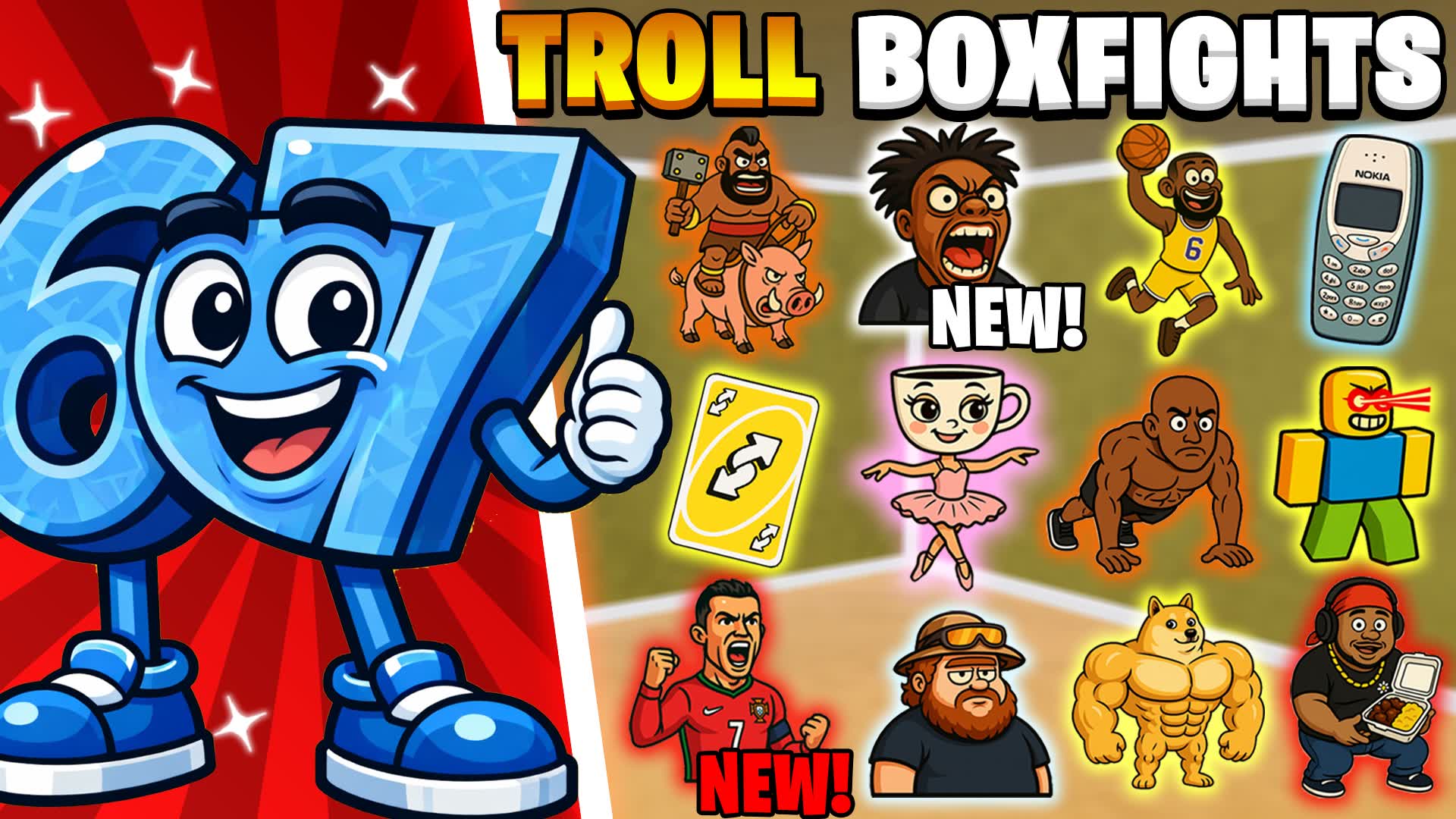 CRAZY TROLL BOXFIGHTS😂