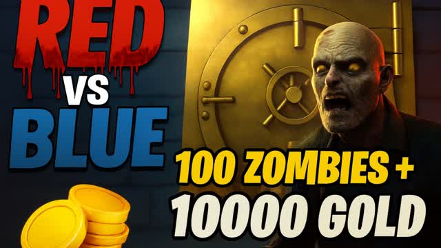 RED VS BLUE VS ZOMBIES 🔴🔵🟤