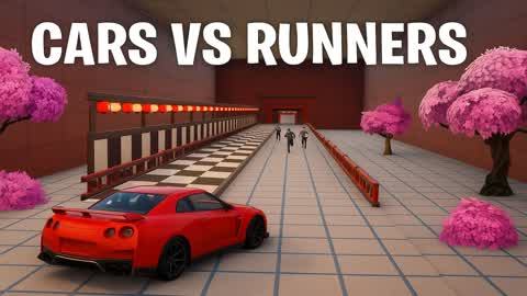 CARS VS RUNNERS (JAPANESE EDITION!)
