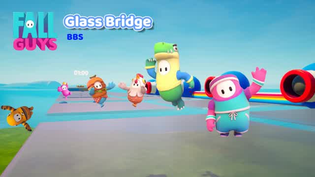 Capture 1 – Fall Guys: Glass Bridge