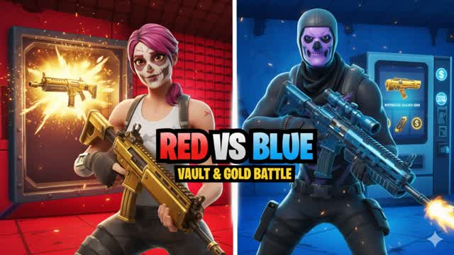 RED vs BLUE: NEON VAULT & MYTHICS 🚀