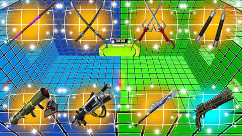 CRAZY GREEN VS BLUE🟢🔵