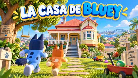 LA CASA DE BLUEY 🏠🔵🐶