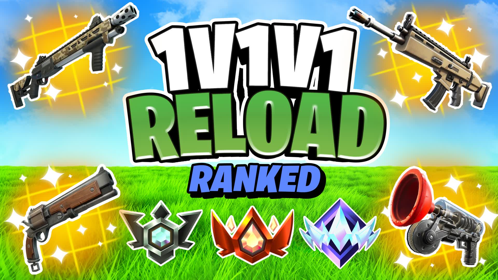 1v1v1 RANKED RELOAD PVP FREE FOR ALL