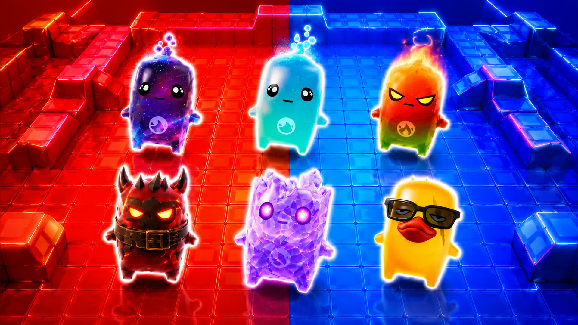 ブルー対レッド ヘビースパーク 🔵🔴