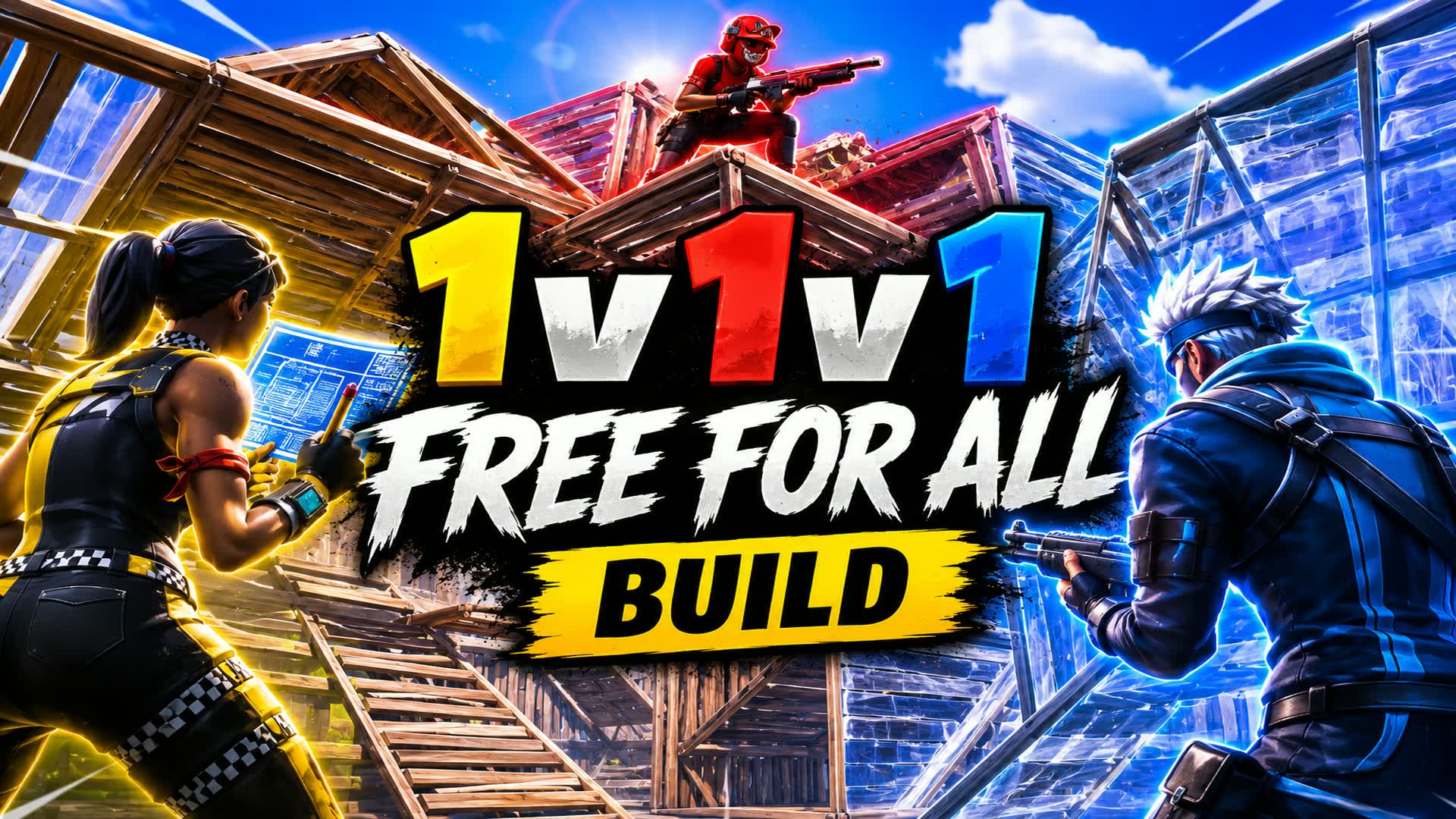 1v1v1 FREE FOR ALL