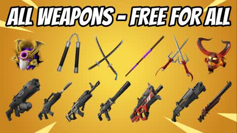 ALL WEAPONS⭐ FREE FOR ALL DRIVE TMNT