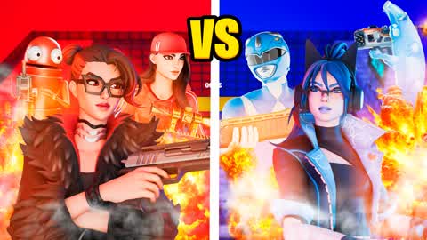 Choque de Cores: Red vs Blue