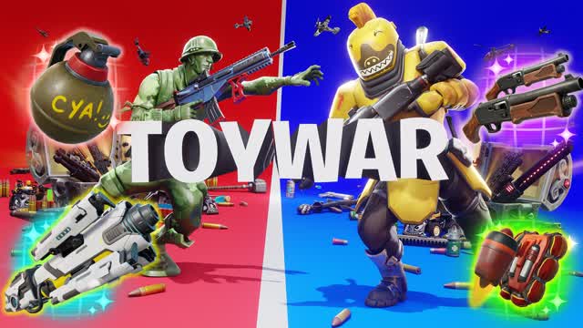 TOY WAR - RED VS BLUE 🔴🔵