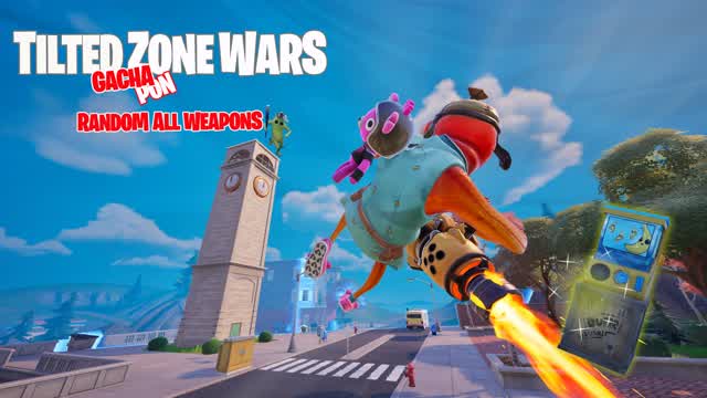 Tilted Gacha Pon Zone Wars 💊ALL Weapons