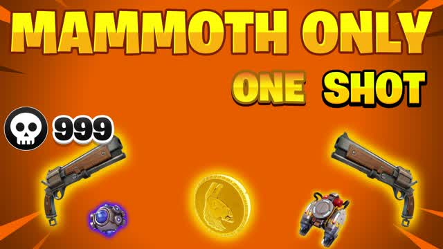 MAMMOTH PISTOL 🎯 ONLY ONE SHOT 🎯