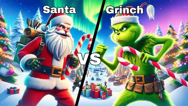 SANTA VS GRINCH TEAM DEATHMATCH
