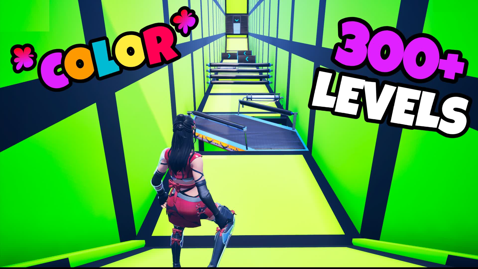 🌈COLOR PARKOUR 300+🌈