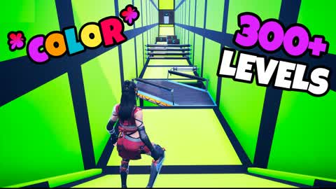 🌈COLOR PARKOUR 300+🌈