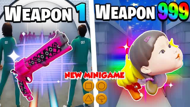 GUN GAME🔫MINI SQUIDGAMES🦑
