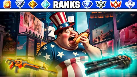 🌭 RANKED USA GUN GAME 🌭