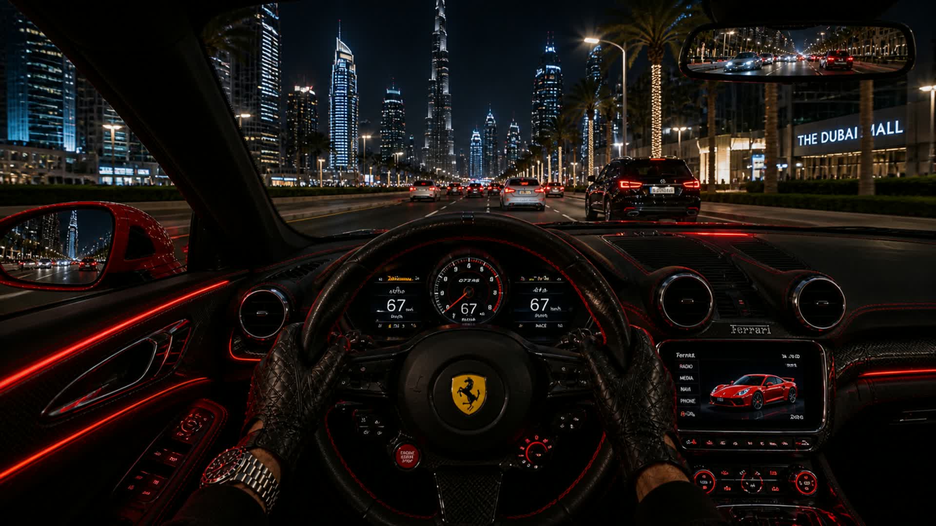 MUSIC DRIVE 🚗 IN DUBAI
