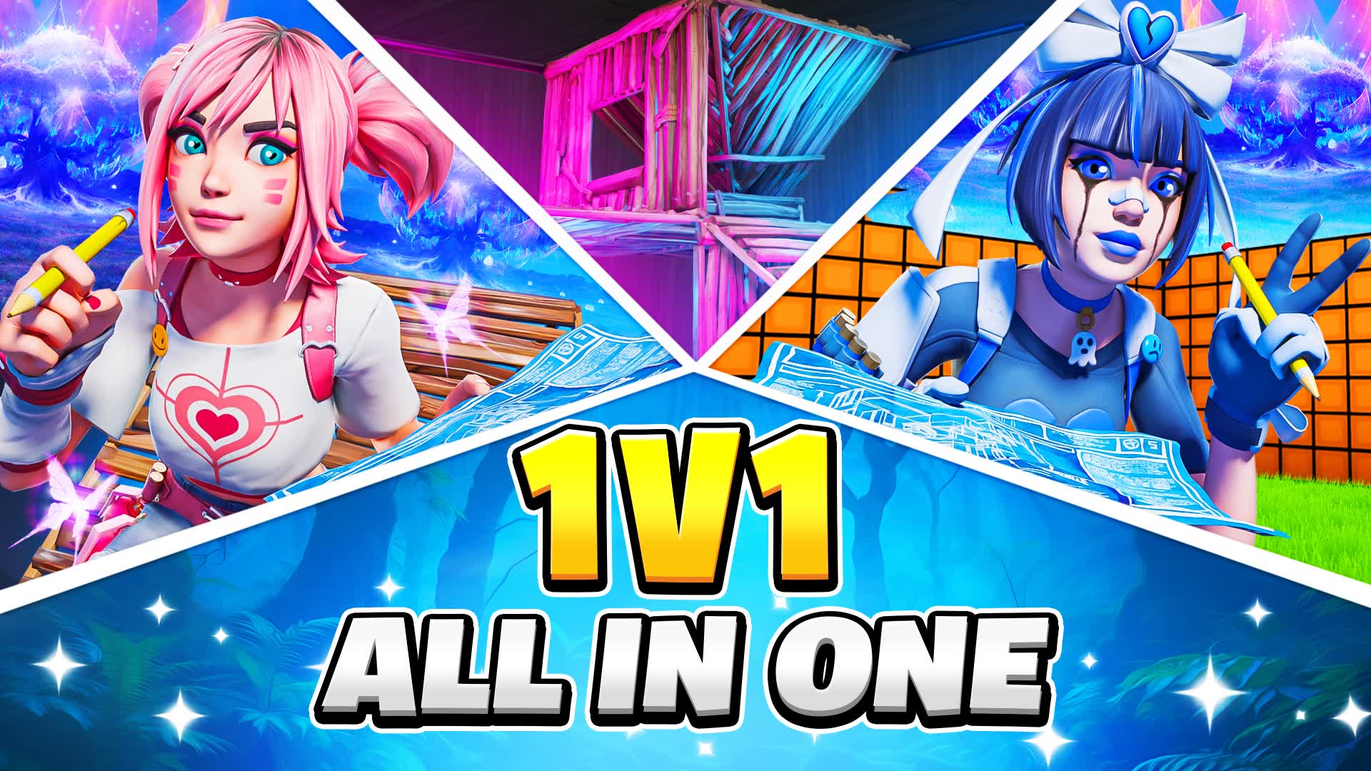 1V1、ボックスファイト、バトルグラウンド