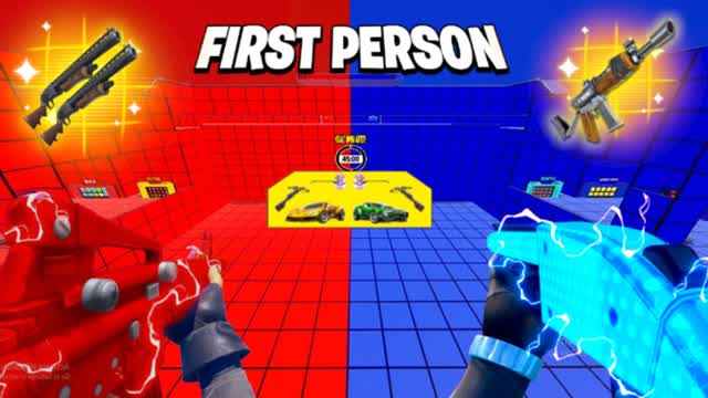 FIRST PERSON RED VS BLUE đŽđ” POWERS