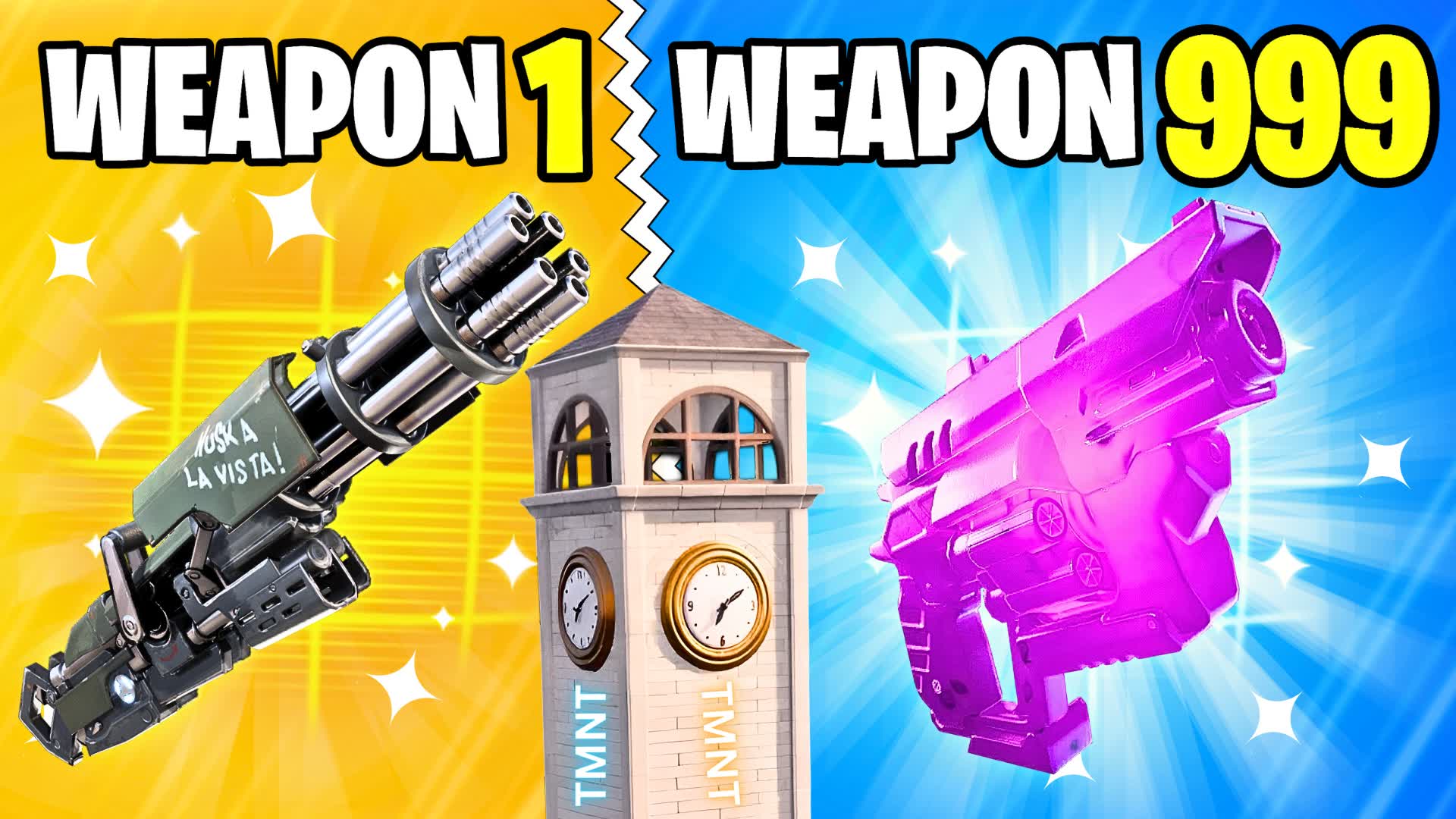 😁 GUN GAME 🔫 TILTED A ONE SHOT