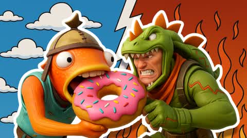 Simpsons Crazy RED VS BLUE 🔴🔵