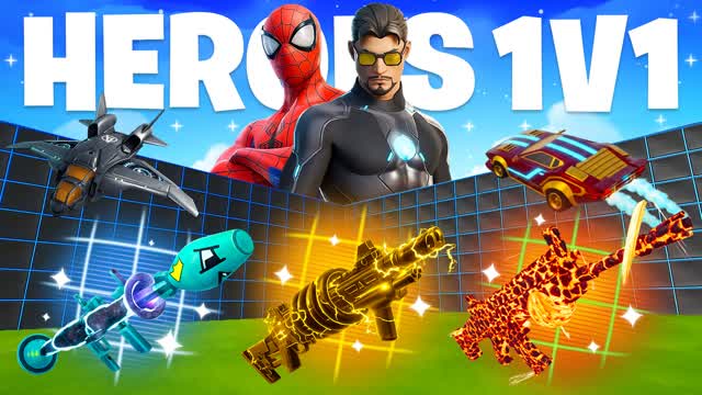 HEROES 1V1 FFA - ALL GUNS