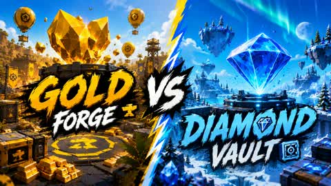 🌋 GOLD FORGE • DIAMOND VAULT 💎