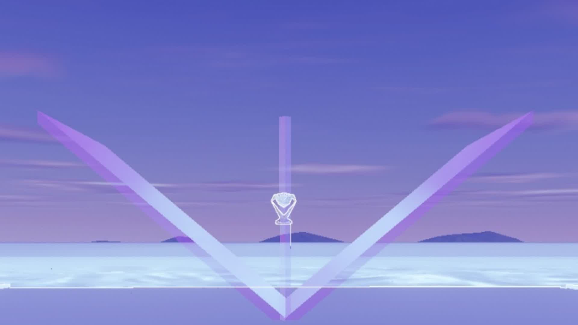 1v1 Build Fight Purple Theme