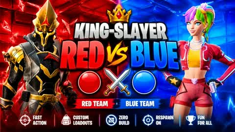 KING-SLAYER RED VS BLUE 🔴⚔️🔵