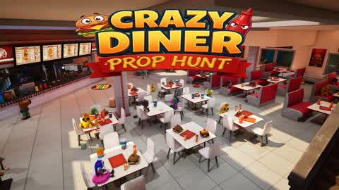 CRAZY DINER PROP HUNT HIDE AND SEEK