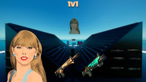 🎶TAYLOR SWIFT 1V1 2.0🎤 5783-8645-6702 by girty - Fortnite Creative Map